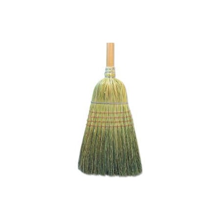 Unisan Warehouse Broom All-Corn Bristles, 42" Wood Handle Natural - BWK932CEA BWK932CEA